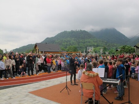 Odprtje športnega igrišča v Begunjah 7. 5. 2025